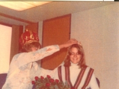 1975 Homecoming. Brian Hipple and Kristie Moeshburger. 