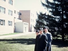 Presidents John Morland and Arthur M Krueger. hoto courtesy of Wayne Schupbach.